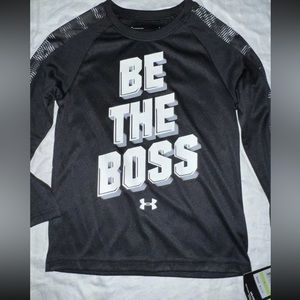 NWT Under Armour Boys Shirt size 4